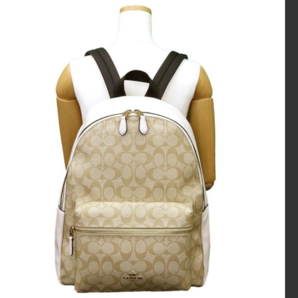 New Coach Large Signature Charlie Backpack  F58314 - Picture 5 of 6
